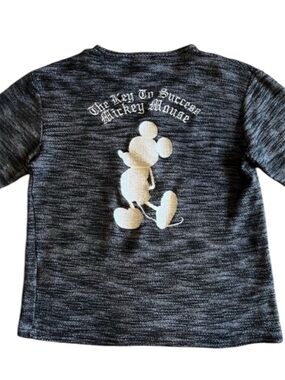 Disney Mickey Mouse Graphic Sweater | Medium | “The Key to Success”